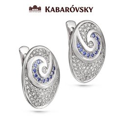 Серьги Кабаровский (Арт.12-089-0900)