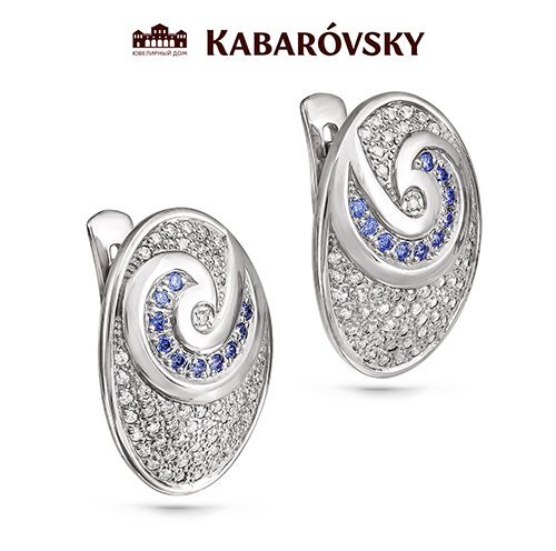 Серьги Кабаровский (Арт.12-089-0900)