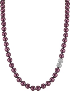 Ожерелье серебро с жемчугом и кубическим цирконием «Pearl Kiss» Rivoli (арт.32L-SK-18)