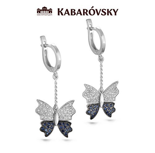 Серьги Кабаровский (Арт.12-1746-2789)