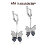 Серьги с бриллиантами «Танец бабочек» из золота Kabarovsky (арт.12-1746-2789)
