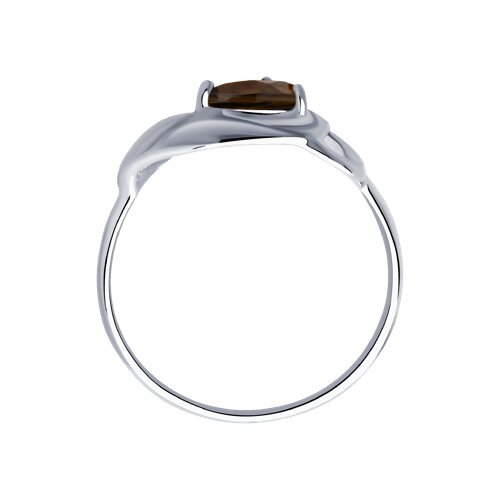 Кольцо из серебра с раухтопазом (Арт.94-310-00594-4)
