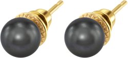 Серьги из серебра с жемчугом (Арт.aas-13-8-32-g)