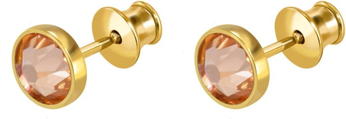 Серьги из серебра с куб. цирконием (Арт.bds-5-ss30-6-g)