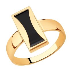 Кольцо из золота с наношпинелью (Арт.018792)
