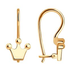 Серьги из золота (Арт.027026)