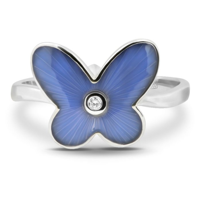 Кольцо из золота с бриллиантом Русские Самоцветы (Арт.95883)