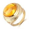 Кольцо из золота с бриллиантом Русские Самоцветы (Арт.95883)
