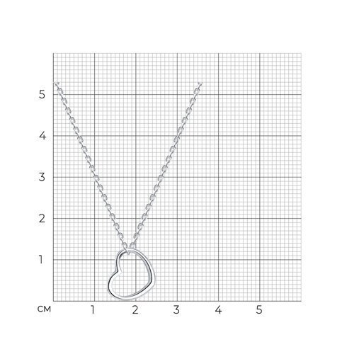 Колье из серебра (Арт.94070742)