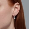 Серьги золотые пробы 585 с жемчугом (Арт.79-20057-3)