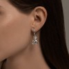 Серьги из серебра с фигуркой медвежонка «Игрушка детства» Соколов (арт.94026718)