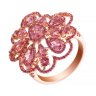 Кольцо из золота с сапфиром и турмалином (Арт.rg-33539_ko_ps_tu_pink)