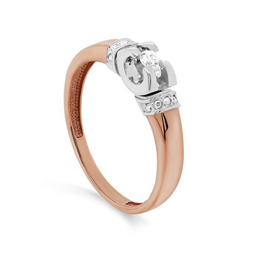 Кольцо с бриллиантами «Союз Сердец» золото Kabarovsky (арт.11-01433-1000)