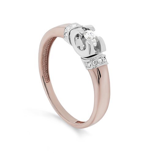 Кольцо с бриллиантами «Союз Сердец» золото Kabarovsky (арт.11-01433-1000)