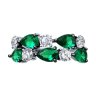Кольцо из серебра с фианитами (Арт.94014079)