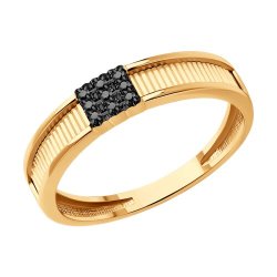 Кольцо из золота с бриллиантами (Арт.51-210-01875-2)