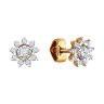 Серьги из золота с фианитами (Арт.51-122-02267-1)