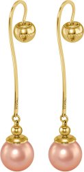 Серьги из серебра с жемчугом (Арт.aas-10-12-14-g)