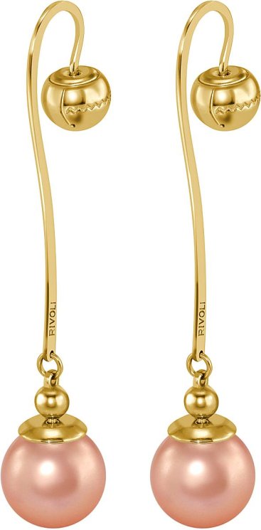 Серьги из серебра с жемчугом (Арт.aas-10-12-14-g)