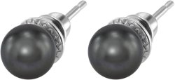 Серьги из серебра с жемчугом (Арт.aas-13-8-32-s)