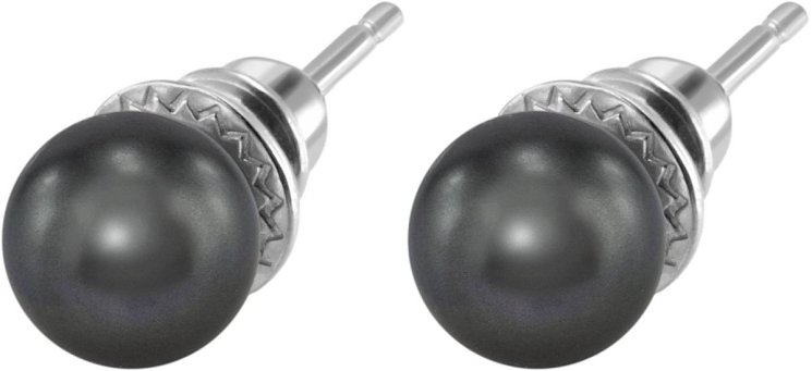 Серьги из серебра с жемчугом (Арт.aas-13-8-32-s)