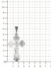 Крест из серебра ТехноресурсТ 1023В Р