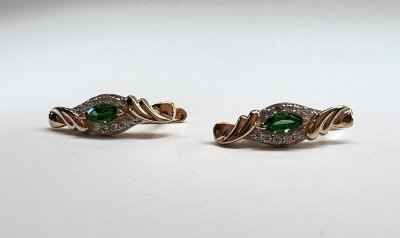 Серьги Эстет (Арт.01s2115368r-2)