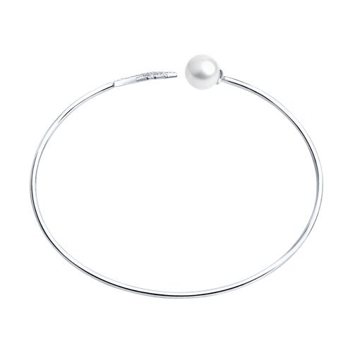 Браслет золотой пробы 585 с жемчугом (Арт.79-50014-3)