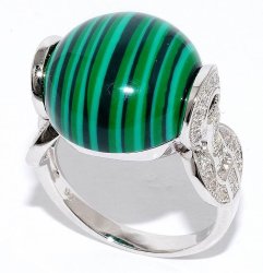 Кольцо Серебряные крылья (Арт.21sr000795c-1-96_malahitpr_kubcirkonii)