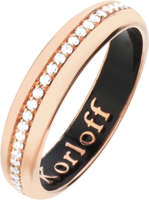 Кольцо из золота с бриллиантом и эмалью (Арт.k5hlnpg)