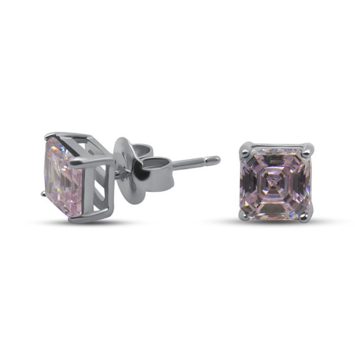 Серьги серебряные с кубическим цирконием «Крылья сияния» Myjewels (арт.2212)