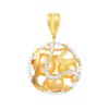Кулон с бриллиантами и жемчугом «Золотая Орбита» My Jewels (арт.GP1712)