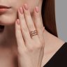 Кольцо из золота с бриллиантами (Арт.1012647)