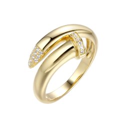Кольцо из серебра с фианитом (Арт.cz-r02678-x-l-x-x-w)