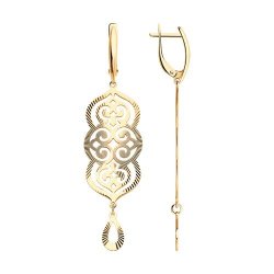 Серьги из серебра (Арт.93-121-02025-1)