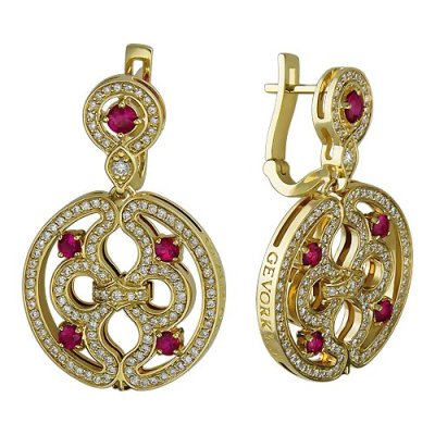 Серьги Эстет (Арт.01s647989)