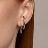 Серьга из серебра (Арт.94170329)