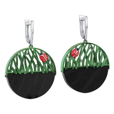 Серьги Кабаровский (Арт.12-765-80001)