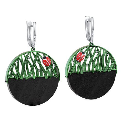 Серьги Кабаровский (Арт.12-765-80001)