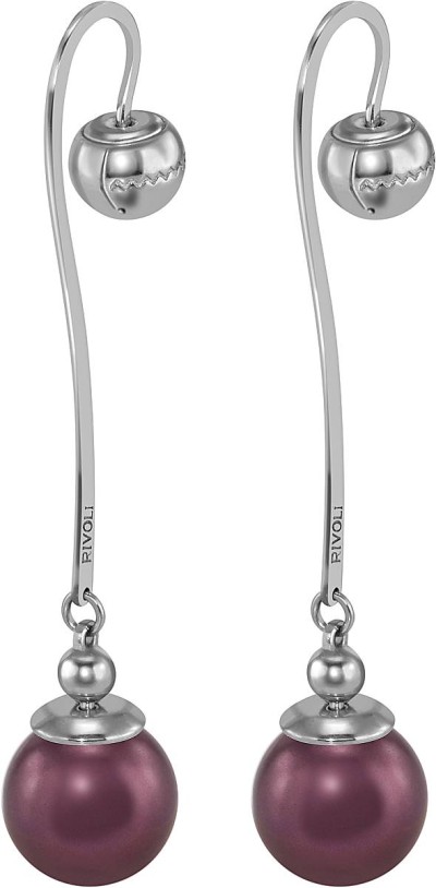 Серьги серебряные с жемчугом «Beautiful 18S» Rivoli (арт.AAS-10-12-18-S)