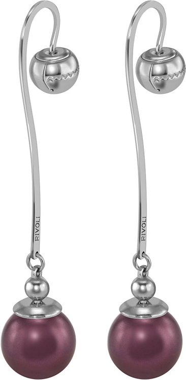 Серьги из серебра с жемчугом (Арт.aas-10-12-18-s)