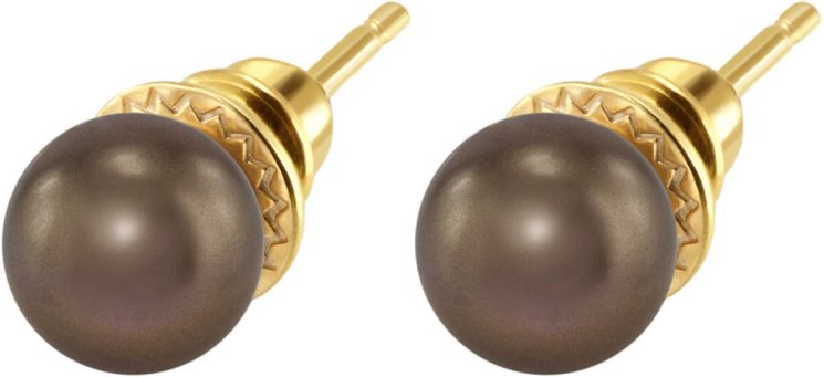 Серьги из серебра с жемчугом (Арт.aas-13-8-33-g)