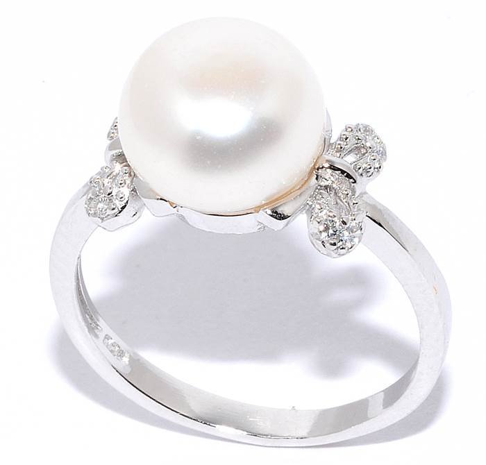 Кольцо Серебряные крылья (Арт.21qsibb00630a-19_zhemchugkult_kubcirkonii)