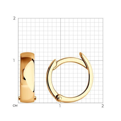 Серьги из золота (Арт.0200170)