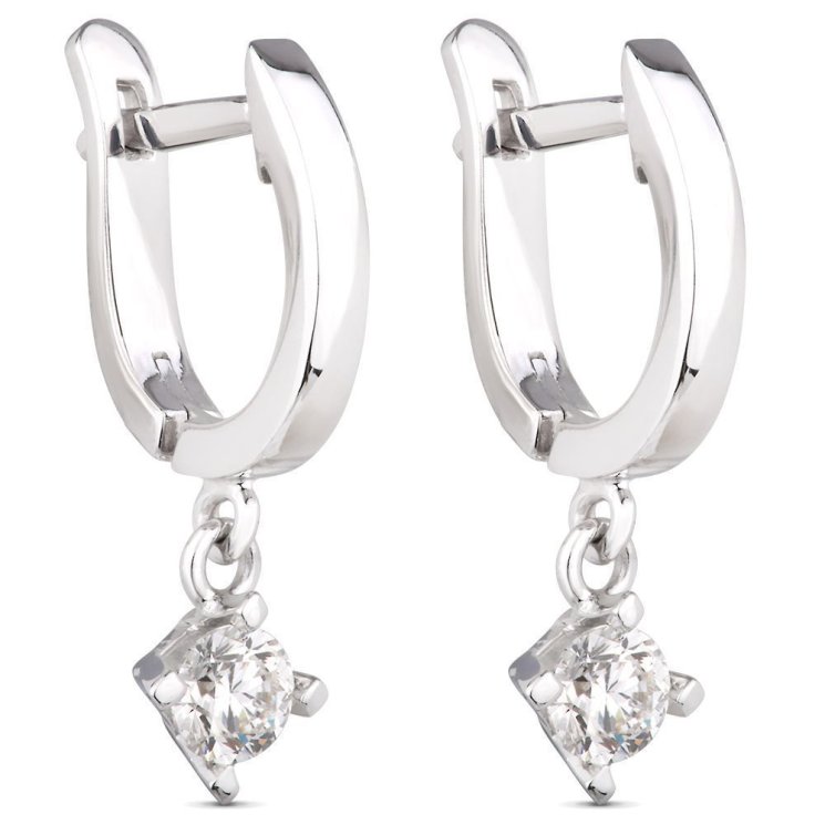 Серьги Русские самоцветы (Арт.53504)