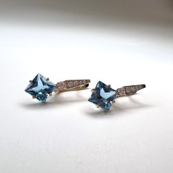 Серьги Эстет (Арт.01s3115460r-2)