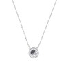 Ожерелье серебряное с фианитами «I Love You Heart» Fresh Jewelry (арт.CZ-N03364-X-W-X-X-W)