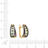 Серьги из золота с бриллиантом и изумрудом (Арт.e49142a5s14yb001_sr_dn_em_yg)