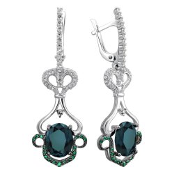 Серьги Эстет (Арт.s37s250330-06)