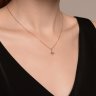 Колье из золота с фианитом (Арт.070603)